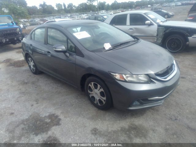 HONDA CIVIC HYBRID 2013 19xfb4f27de000935