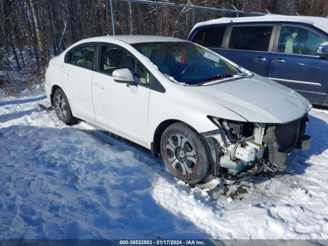 HONDA CIVIC HYBRID 2013 19xfb4f27de202626