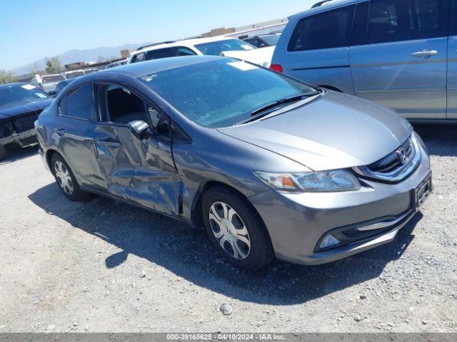 HONDA CIVIC HYBRID 2013 19xfb4f27de203999