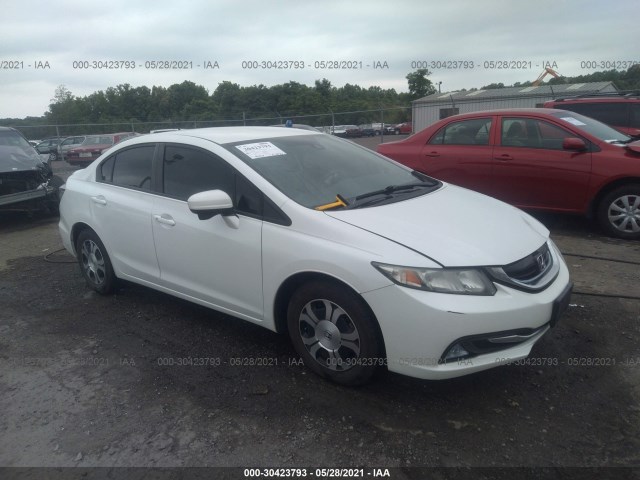 HONDA CIVIC HYBRID 2014 19xfb4f27ee000967