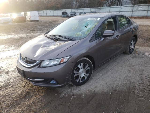 HONDA CIVIC HYBR 2014 19xfb4f27ee200652