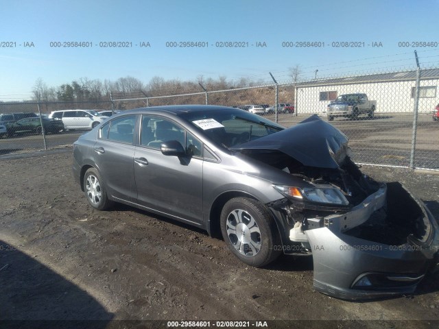 HONDA CIVIC HYBRID 2013 19xfb4f28de001902