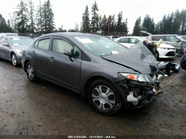 HONDA CIVIC HYBRID 2013 19xfb4f29de000872