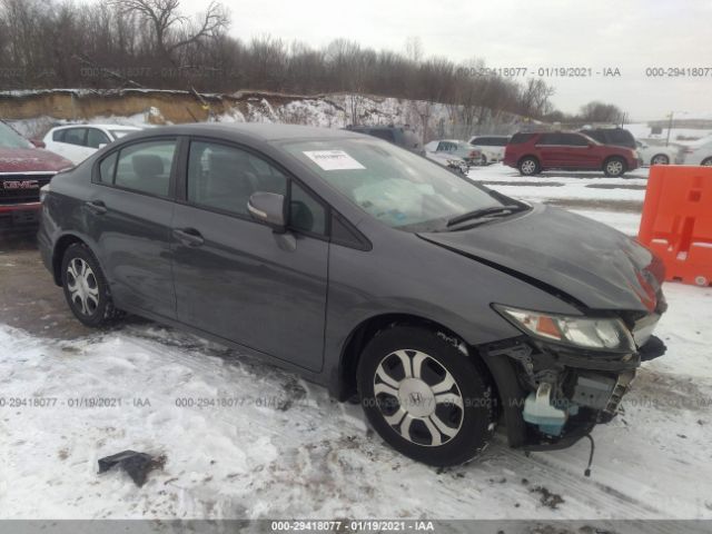 HONDA CIVIC HYBRID 2013 19xfb4f29de001424