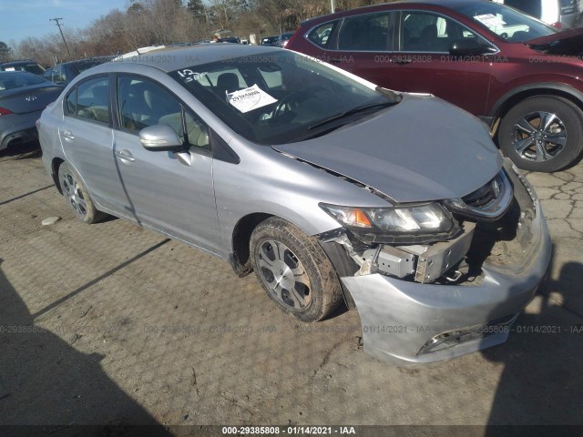 HONDA CIVIC HYBRID 2013 19xfb4f29de001519