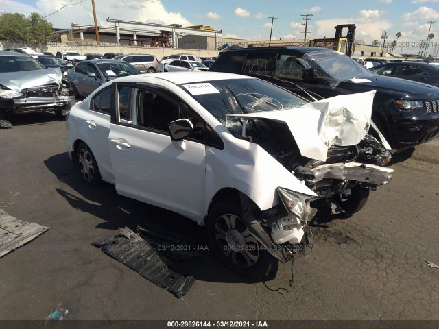 HONDA CIVIC HYBRID 2013 19xfb4f29de002511