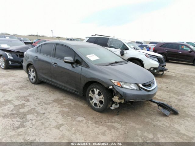 HONDA CIVIC HYBRID 2013 19xfb4f29de003075