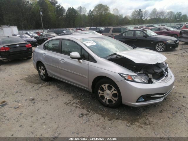 HONDA CIVIC HYBRID 2013 19xfb4f2xde001559