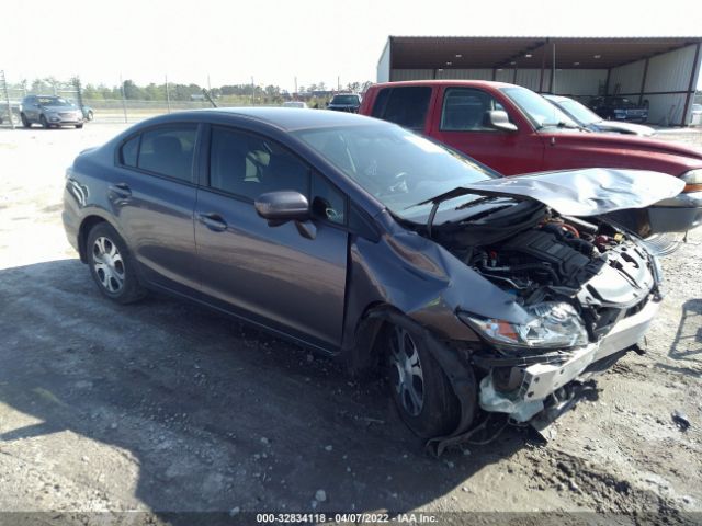 HONDA CIVIC HYBRID 2014 19xfb4f2xee001708