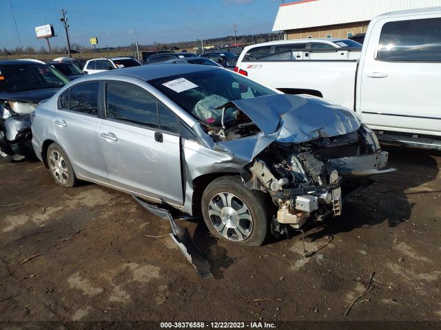 HONDA CIVIC HYBRID 2013 19xfb4f34de001730