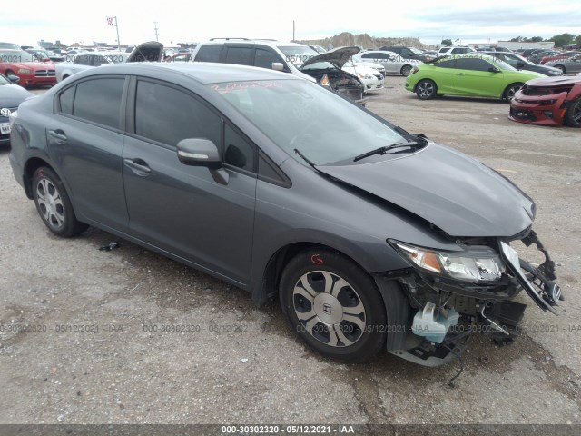 HONDA CIVIC HYBRID 2013 19xfb4f34de002294