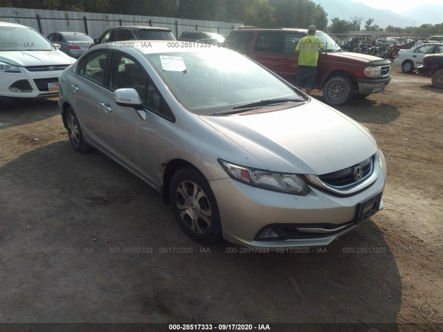 HONDA CIVIC HYBRID 2013 19xfb4f34de003395