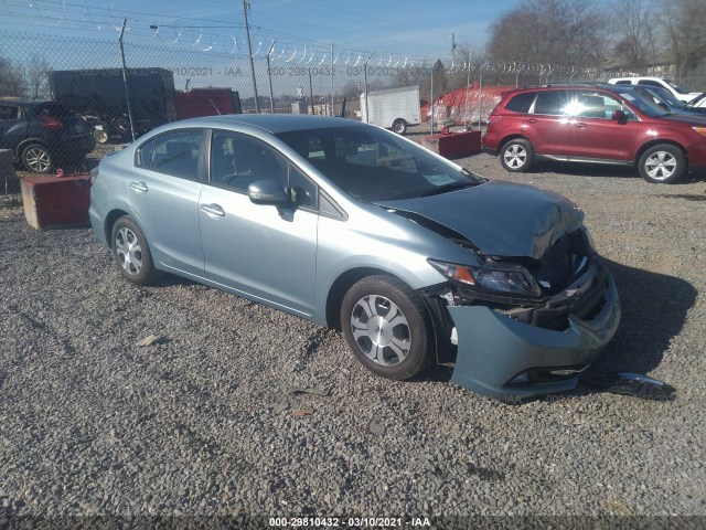 HONDA CIVIC HYBRID 2013 19xfb4f34de201815