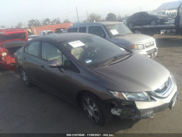 HONDA CIVIC HYBRID 2013 19xfb4f35de201192