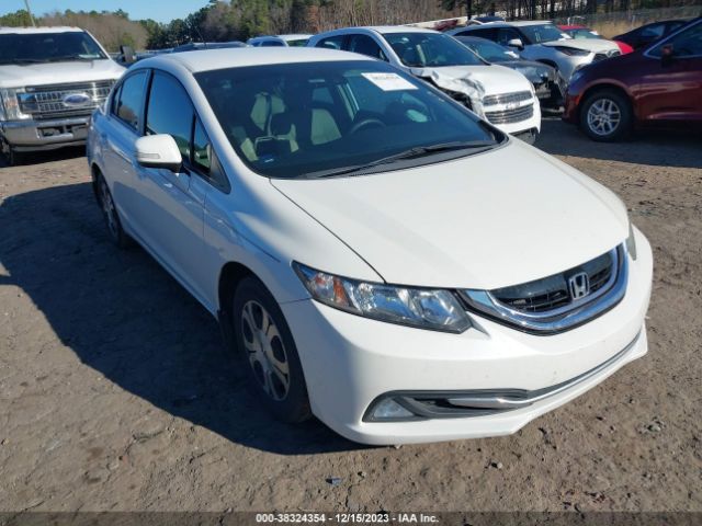 HONDA CIVIC HYBRID 2013 19xfb4f35de203394