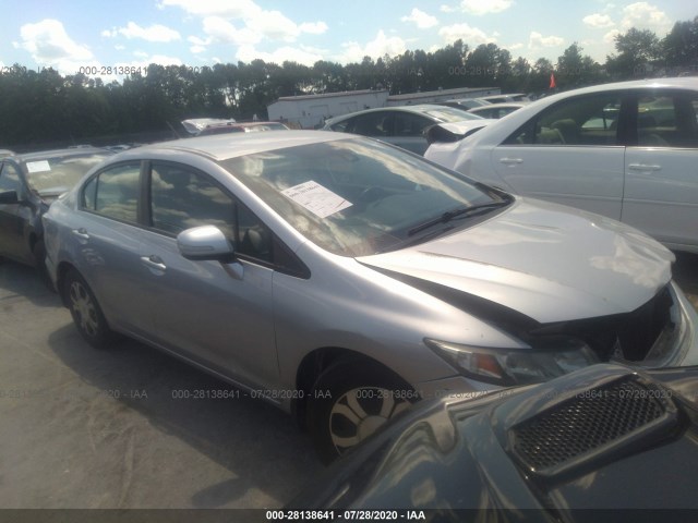 HONDA CIVIC HYBRID 2013 19xfb4f36de000014