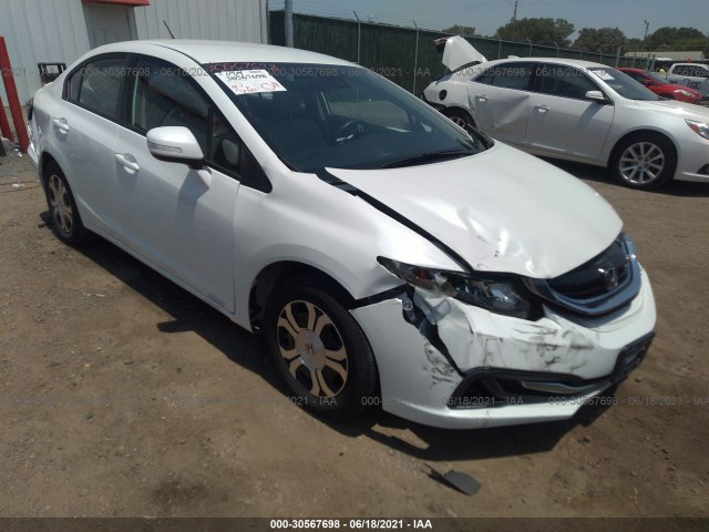 HONDA CIVIC HYBRID 2013 19xfb4f36de001163