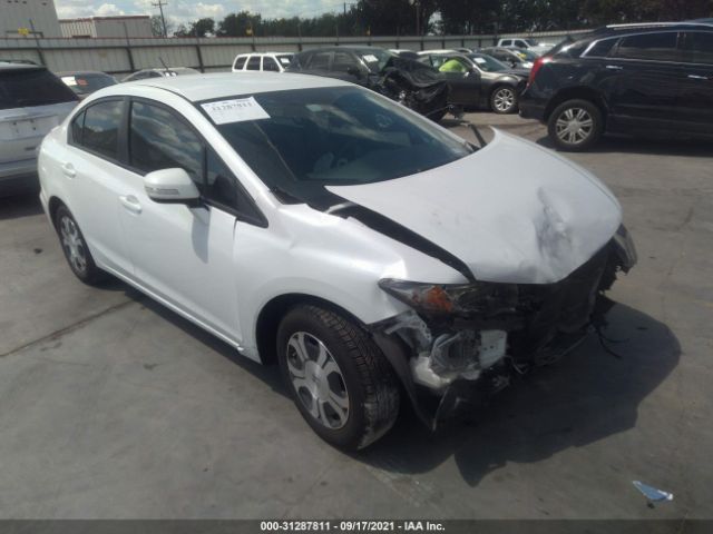 HONDA CIVIC HYBRID 2013 19xfb4f36de002863