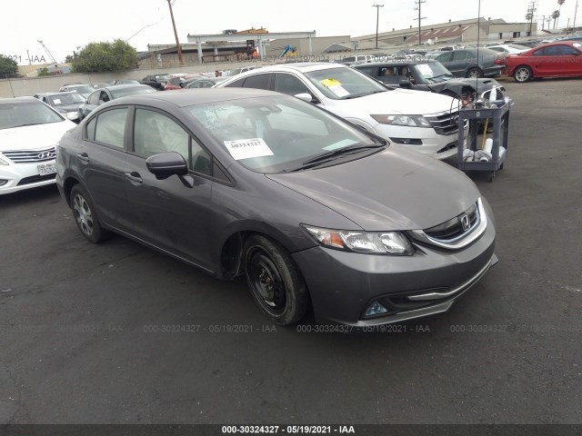 HONDA CIVIC HYBRID 2014 19xfb4f36ee001634