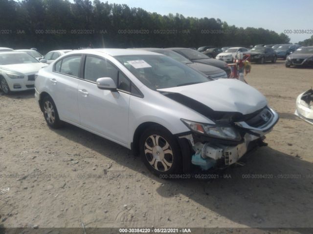 HONDA CIVIC HYBRID 2013 19xfb4f38de001651