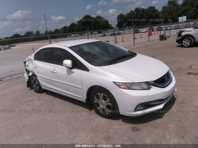 HONDA CIVIC HYBRID 2013 19xfb4f38de001763