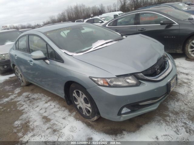 HONDA CIVIC HYBRID 2013 19xfb4f39de002386