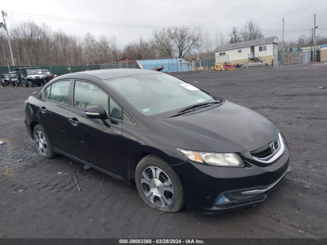 HONDA CIVIC HYBRID 2013 19xfb4f39de200210