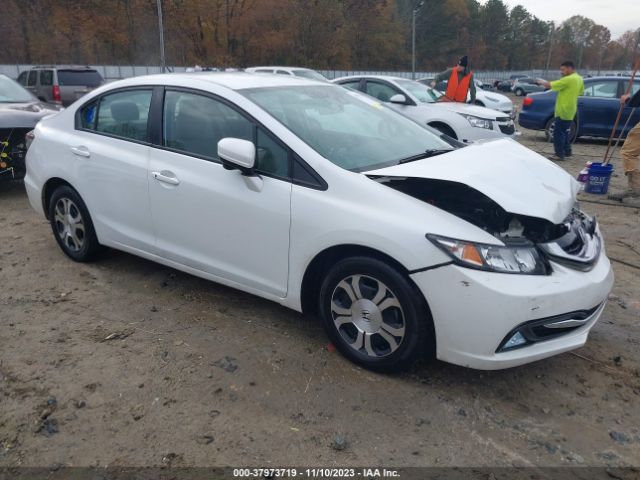 HONDA CIVIC HYBRID 2014 19xfb4f3xee001989