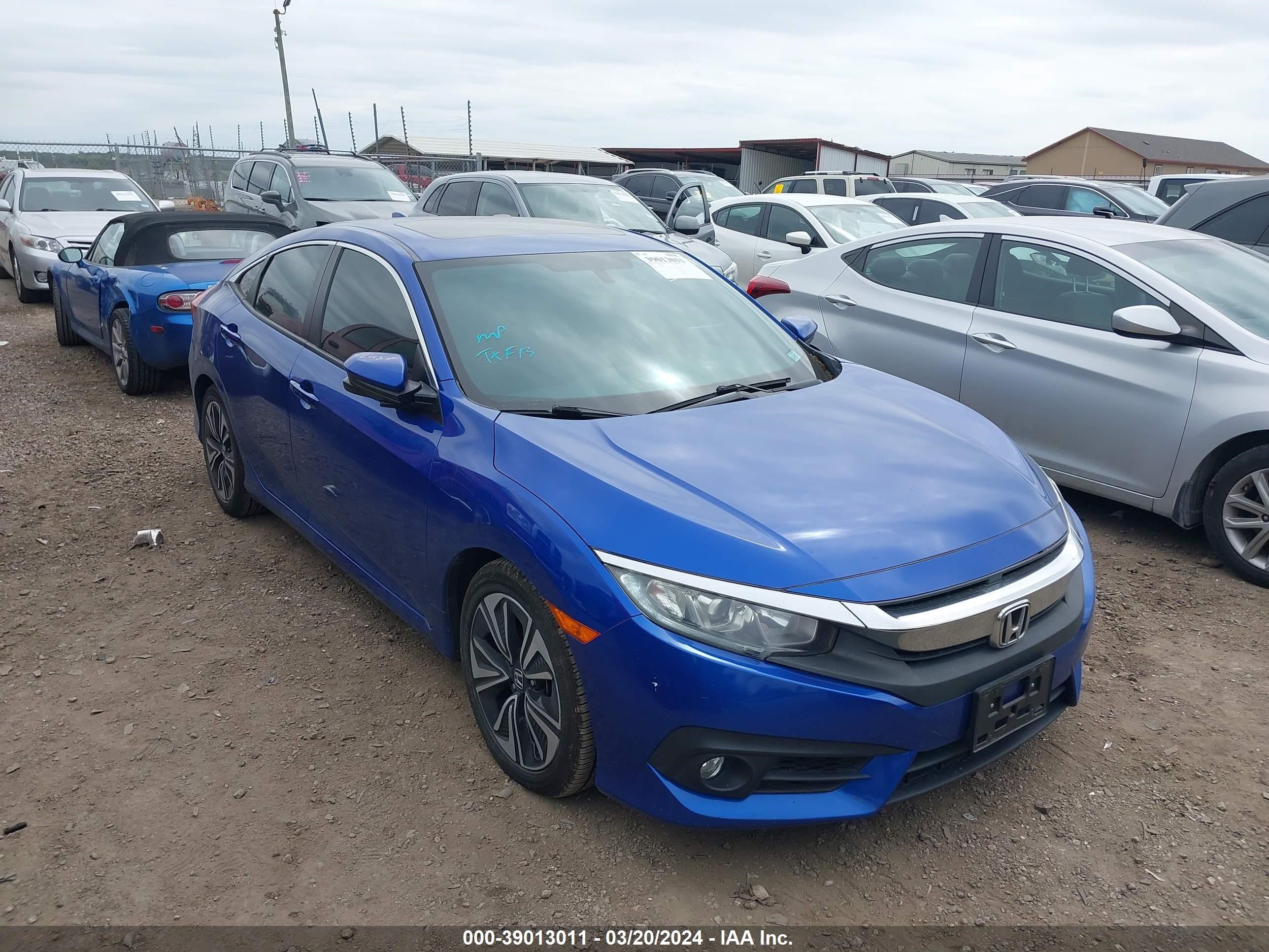 HONDA CIVIC 2016 19xfc1f30ge202797