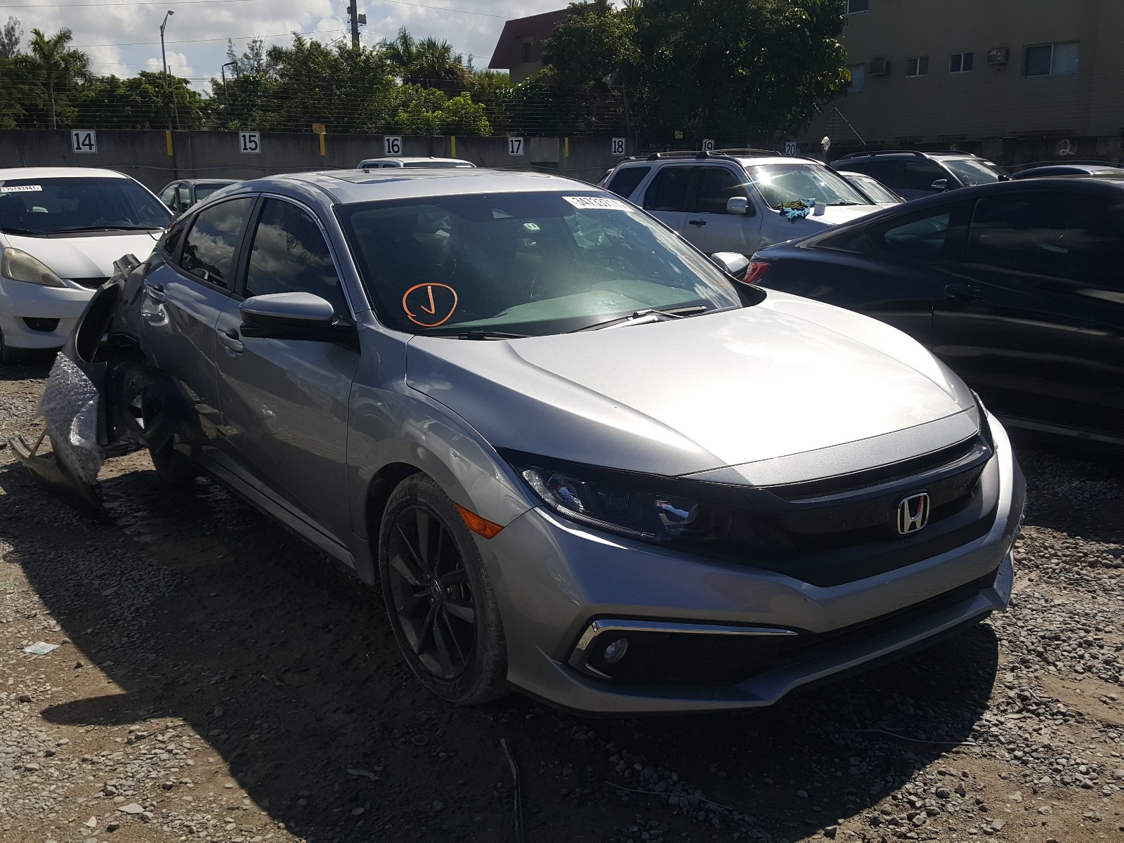 HONDA CIVIC EX 2020 19xfc1f30le001850