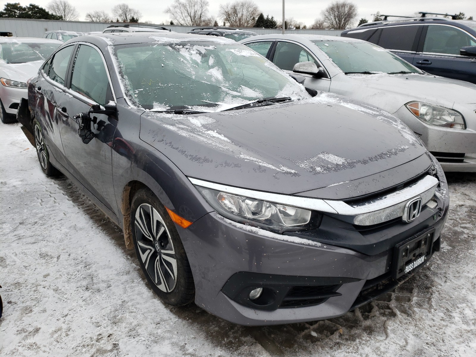 HONDA CIVIC EX 2018 19xfc1f35je003493