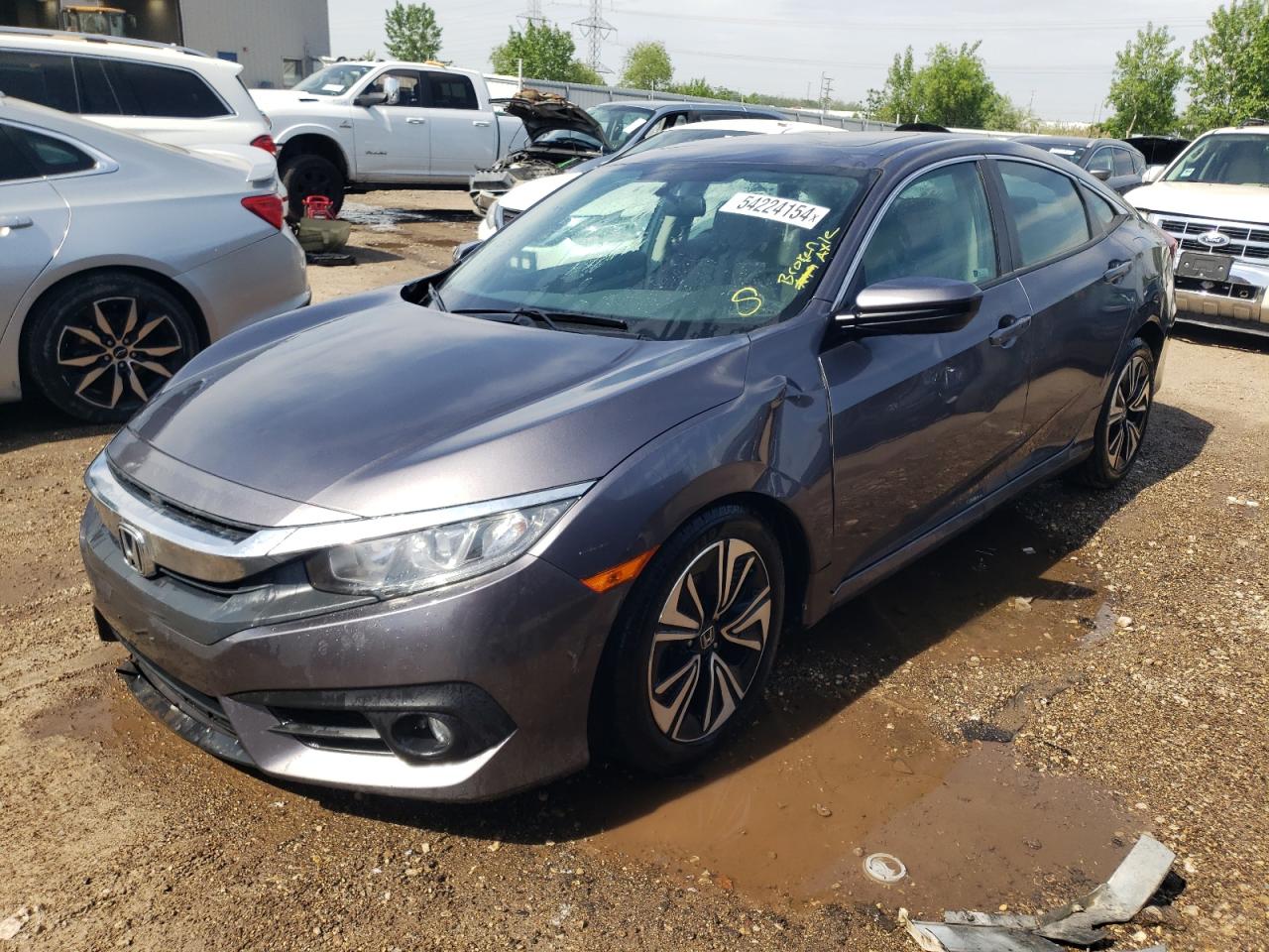 HONDA CIVIC 2018 19xfc1f39je000600