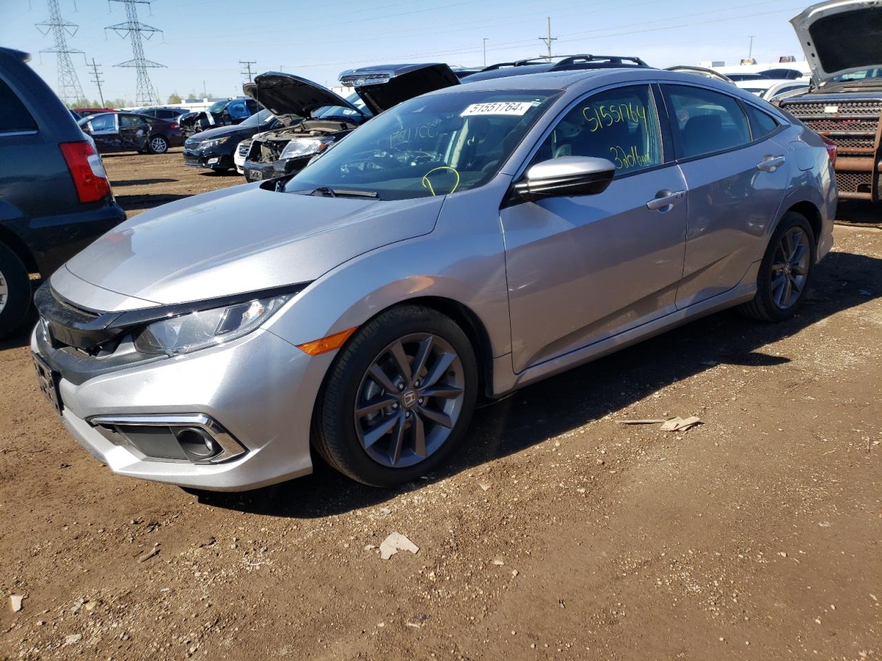 HONDA CIVIC 2019 19xfc1f3xke009016