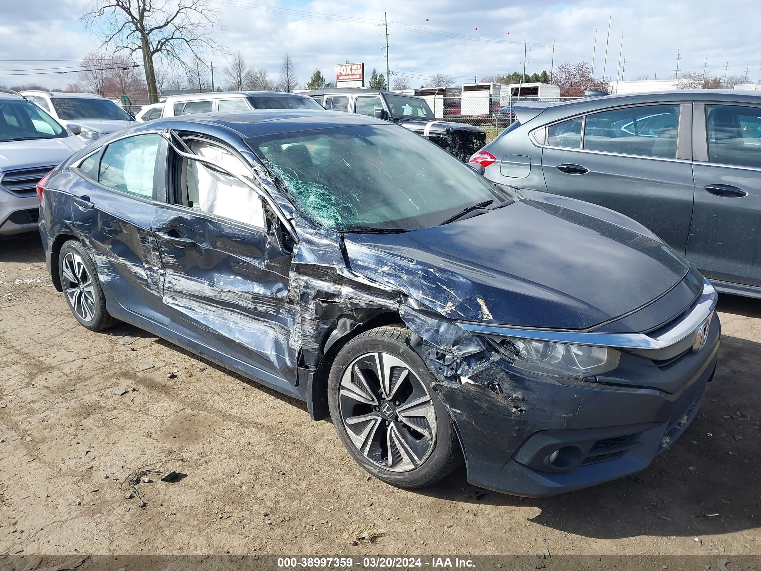 HONDA CIVIC 2016 19xfc1f70ge001680