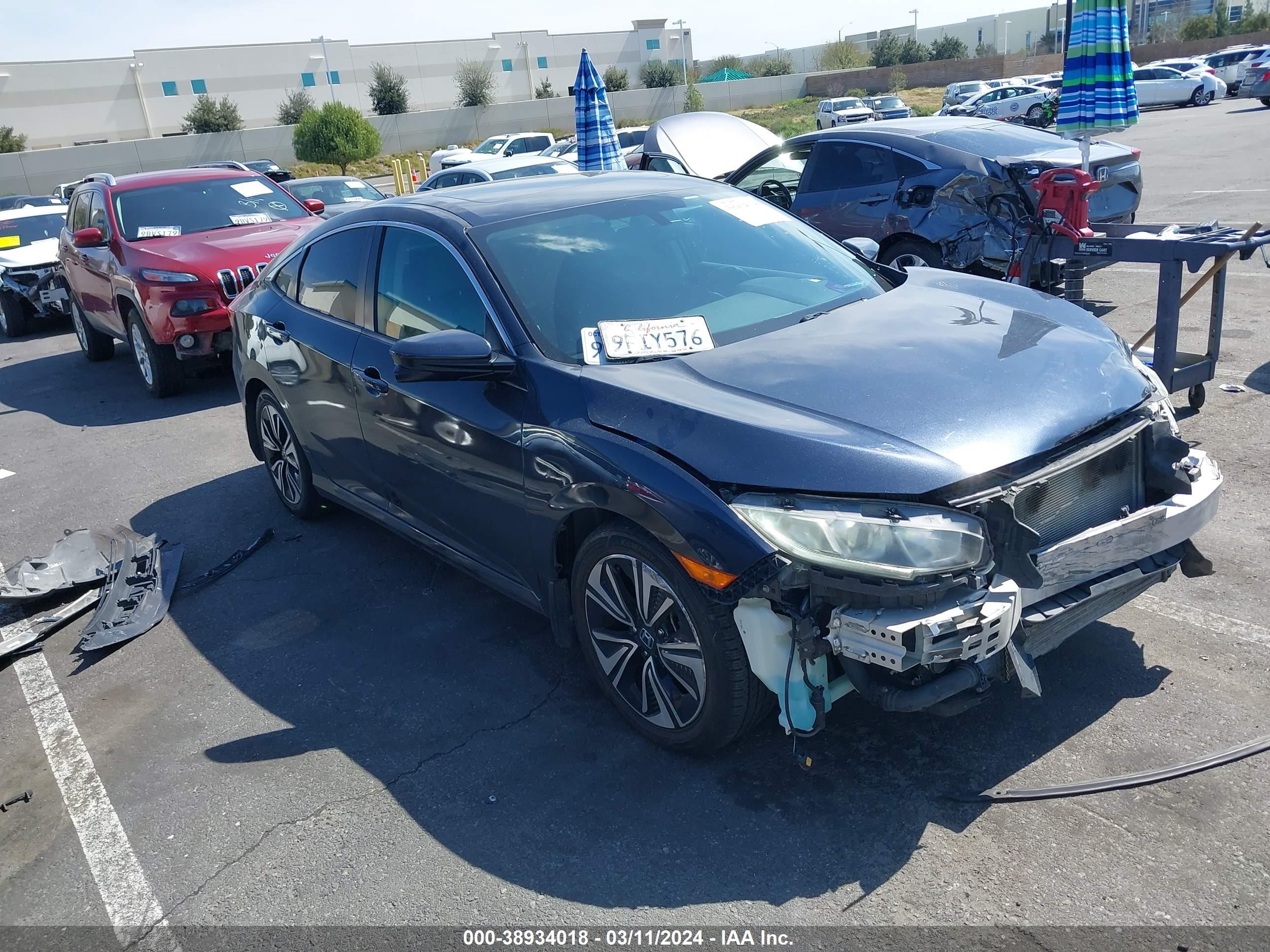 HONDA CIVIC 2016 19xfc1f77ge209216