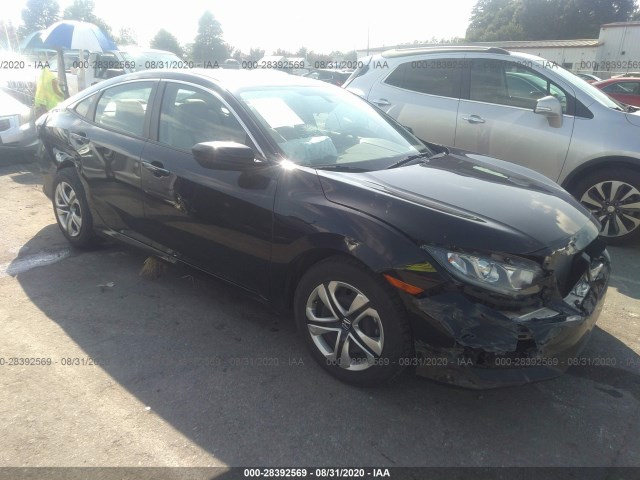 HONDA CIVIC SEDAN 2017 19xfc2e55he080061