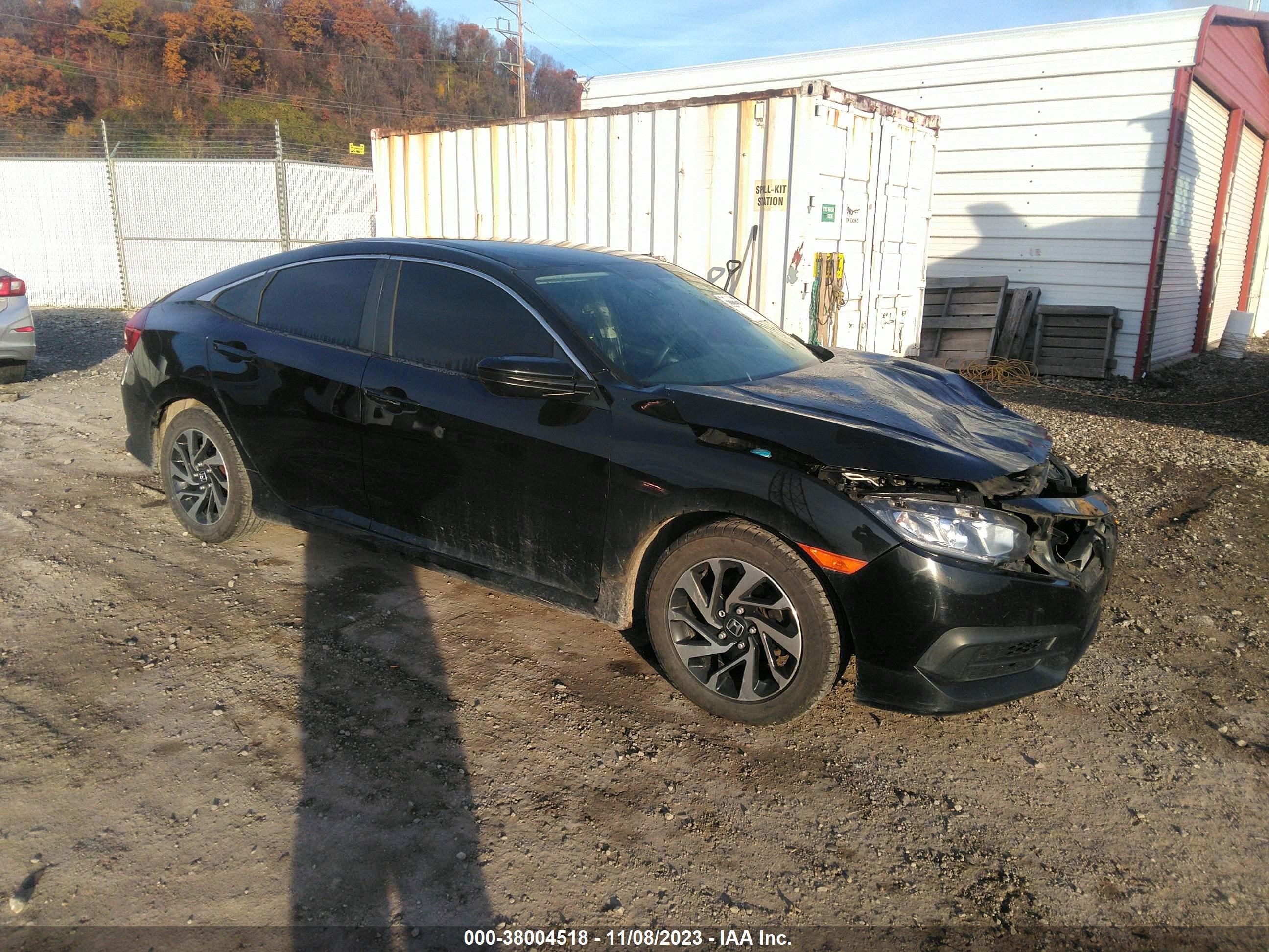 HONDA CIVIC 2017 19xfc2e57he013834