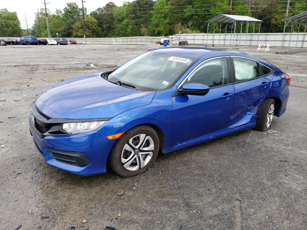 HONDA CIVIC 2017 19xfc2e5xhe075485