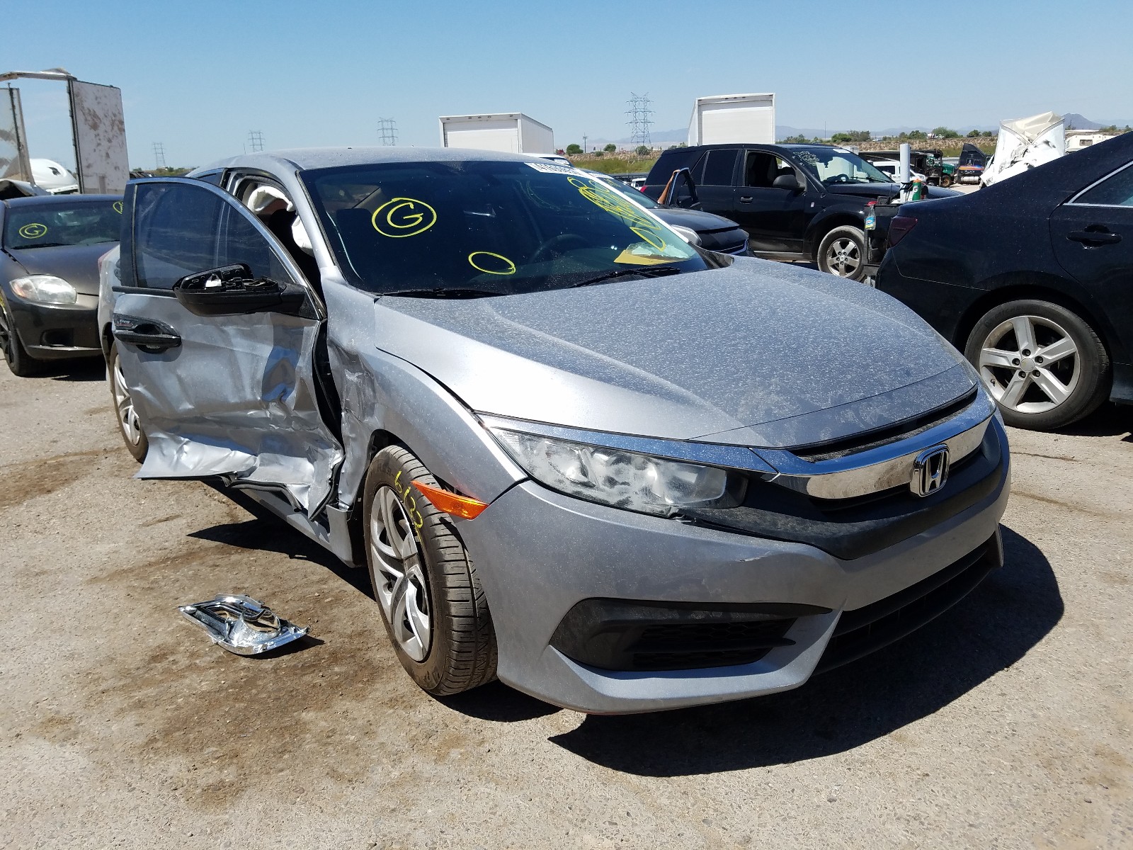 HONDA CIVIC LX 2016 19xfc2f50ge014191