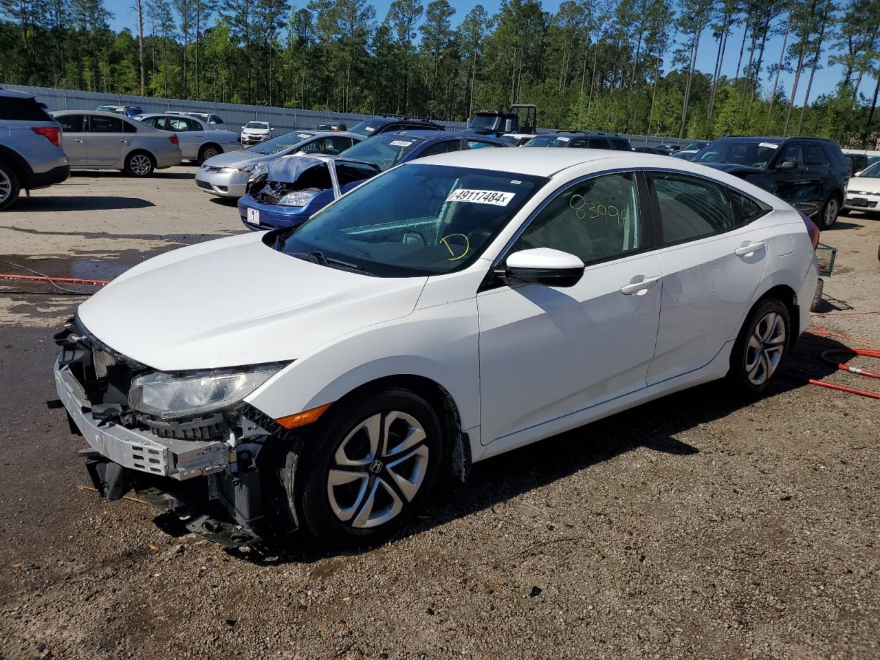 HONDA CIVIC 2016 19xfc2f50ge034747