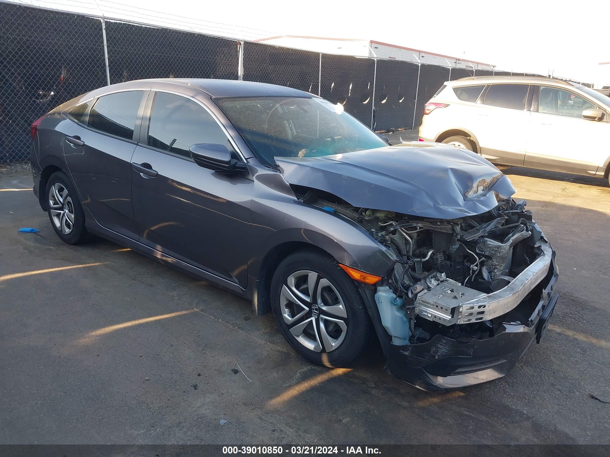 HONDA CIVIC 2016 19xfc2f50ge046686