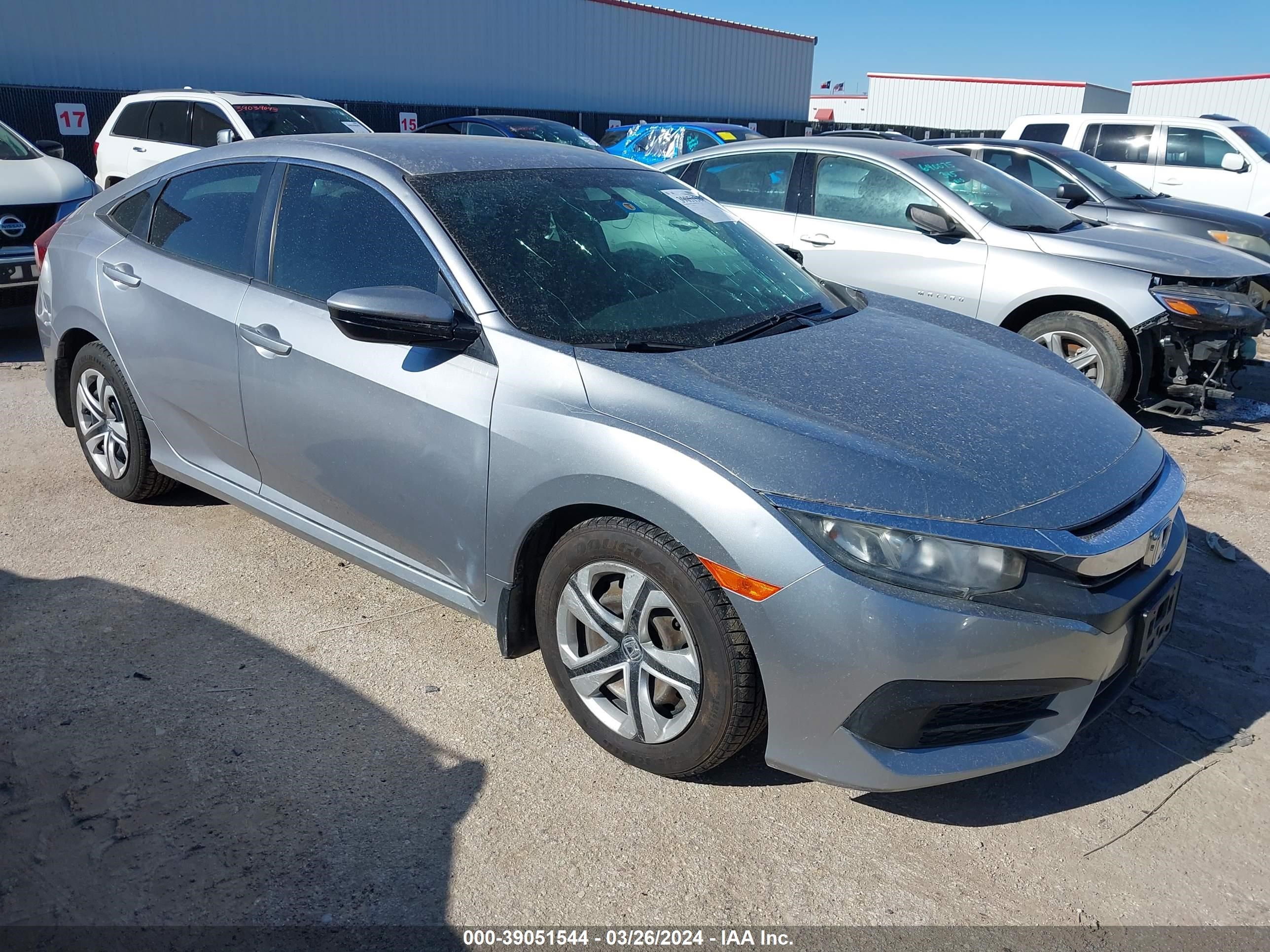 HONDA CIVIC 2016 19xfc2f50ge063813