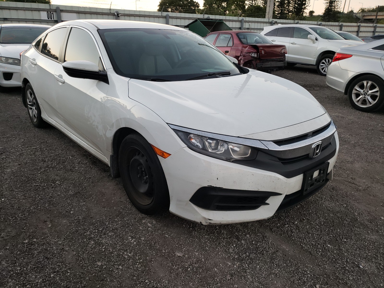 HONDA CIVIC LX 2016 19xfc2f50ge075962