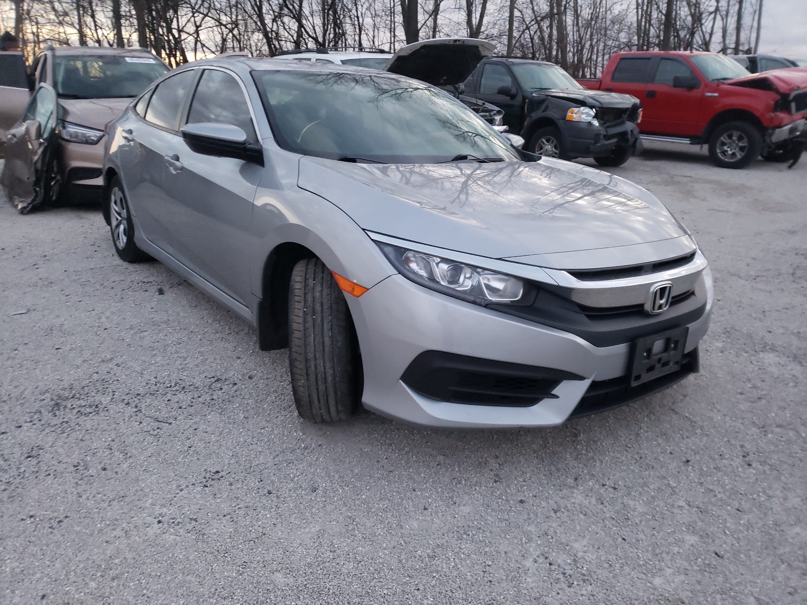 HONDA CIVIC LX 2017 19xfc2f50he037519