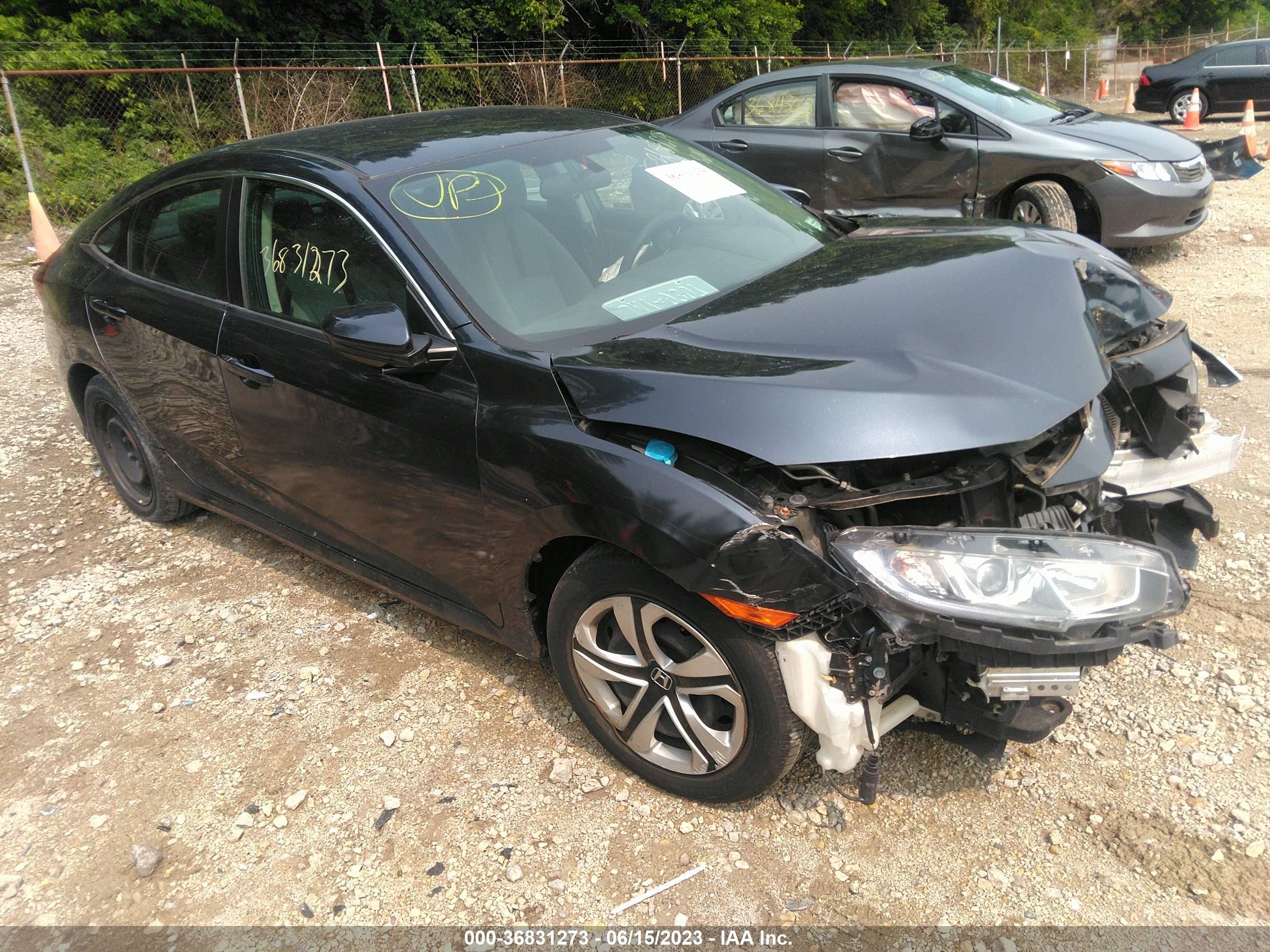 HONDA CIVIC 2018 19xfc2f50je024789