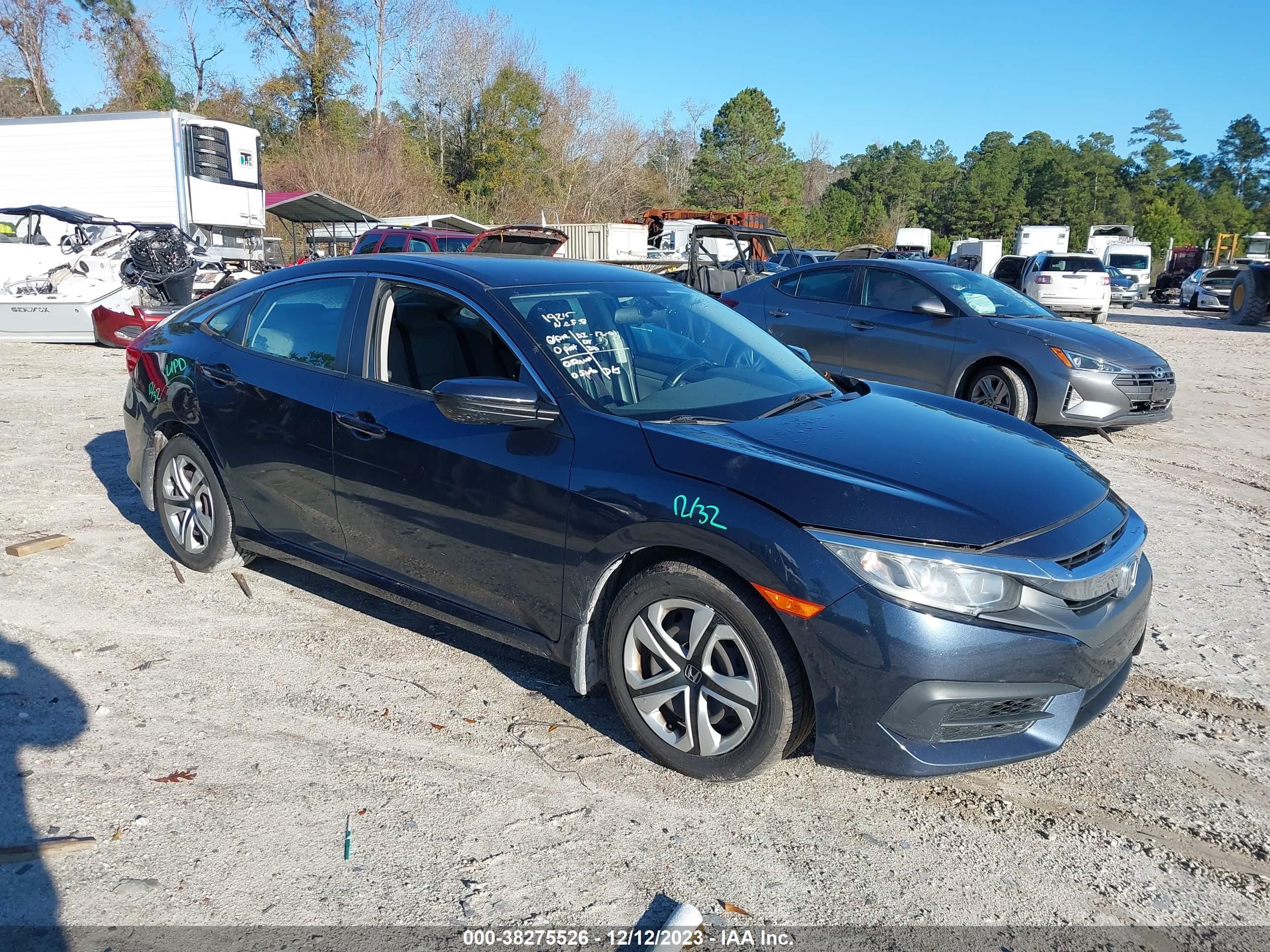 HONDA CIVIC 2018 19xfc2f50je042094