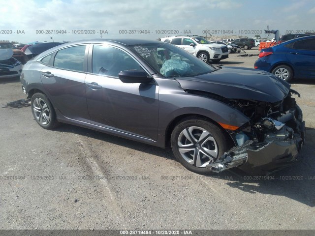 HONDA CIVIC SEDAN 2018 19xfc2f50je200854