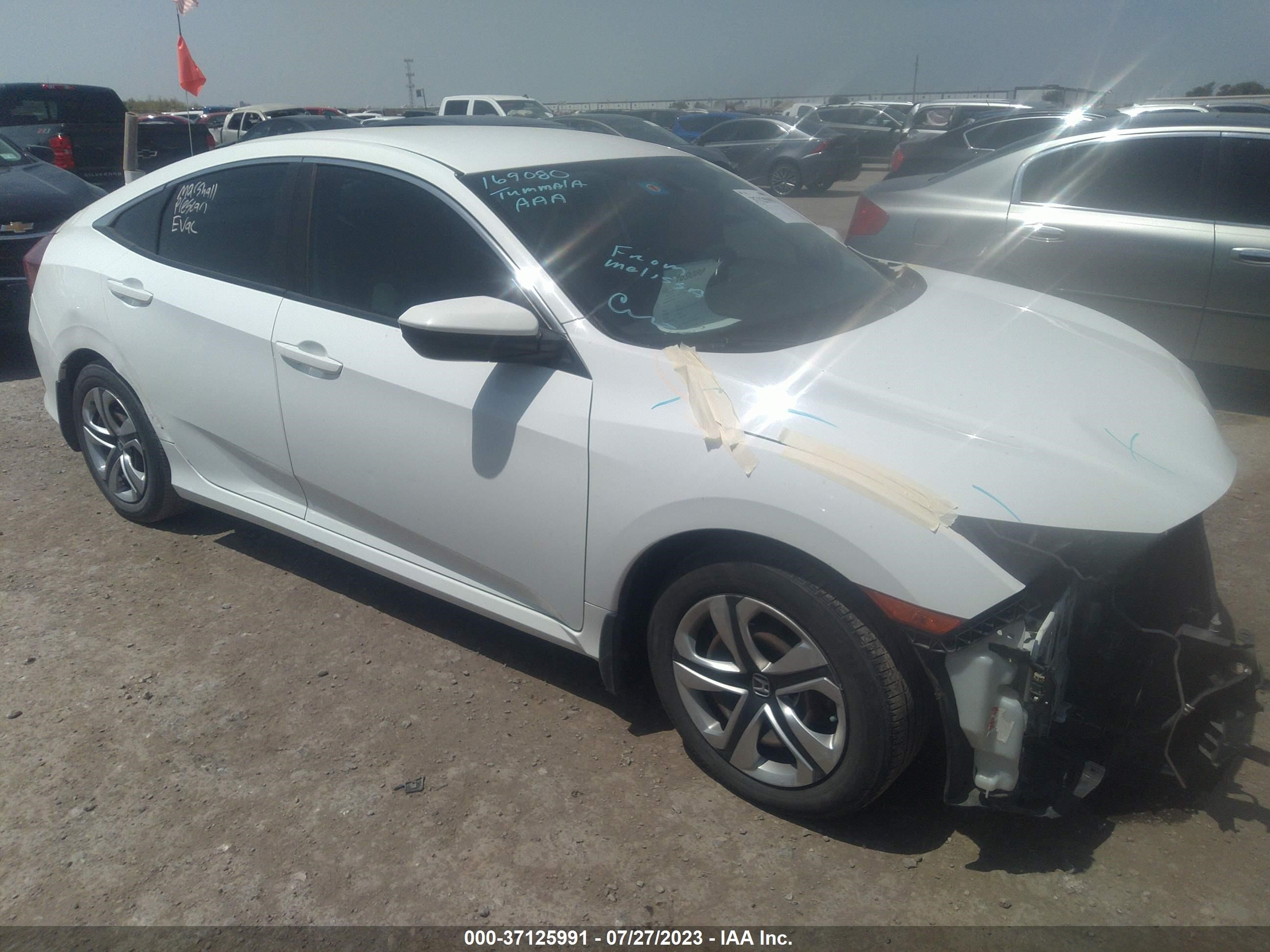 HONDA CIVIC 2016 19xfc2f51ge058040