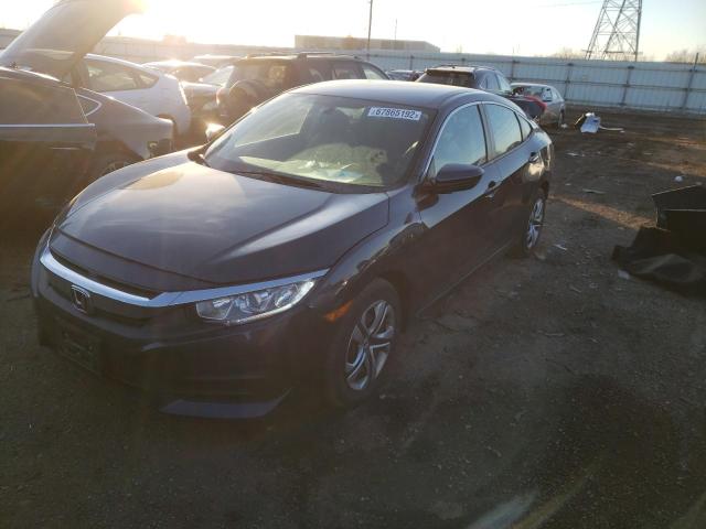 HONDA CIVIC LX 2016 19xfc2f51ge068728