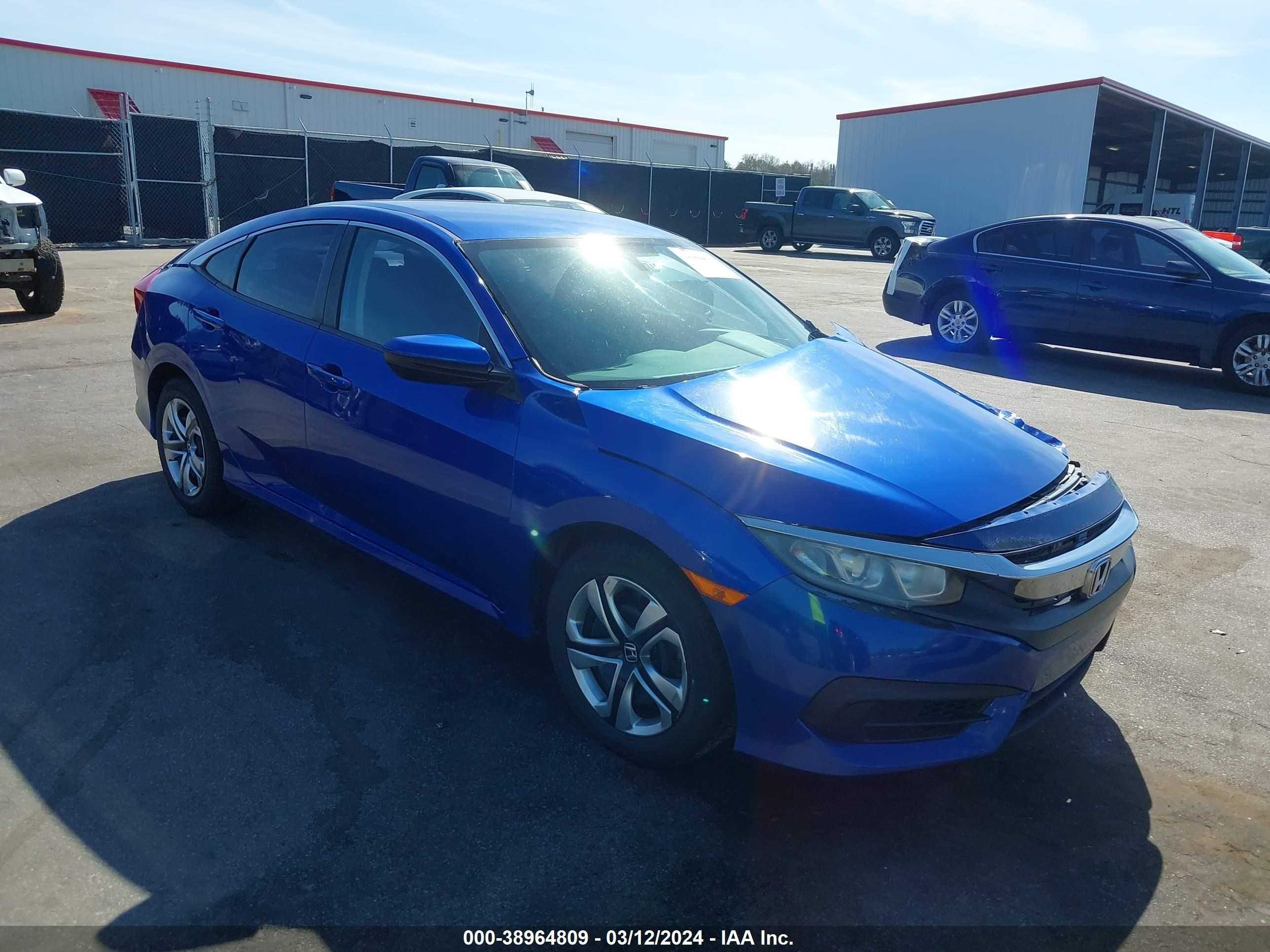 HONDA CIVIC 2016 19xfc2f51ge087702